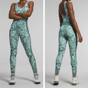 💚🔹️THE NORTH FACE🔹️ Dune Sky Long Onesie Jumpsuit IN dark sage for women